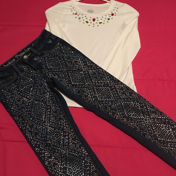 Girls jeans and top! - Picture 2 of 2